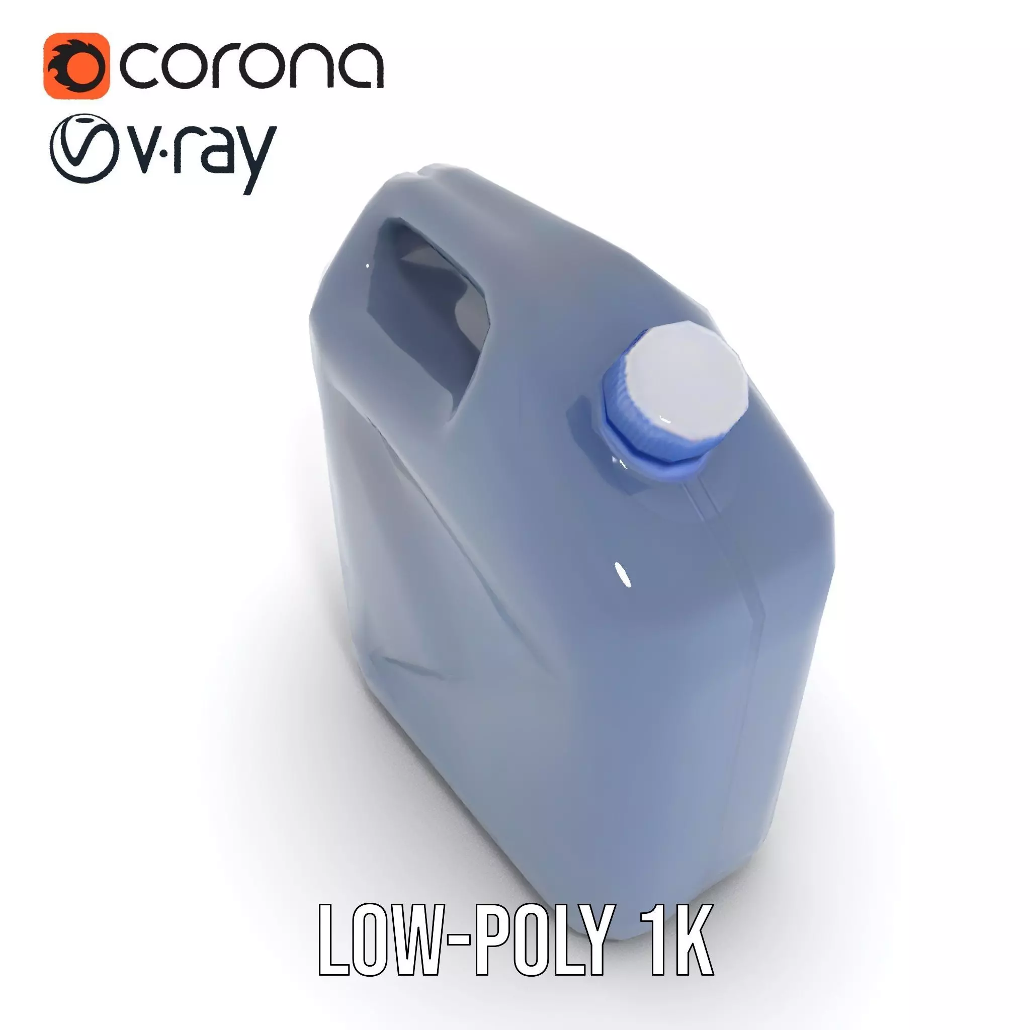 Sleek Navy Container model pack Low-poly 3D model_12