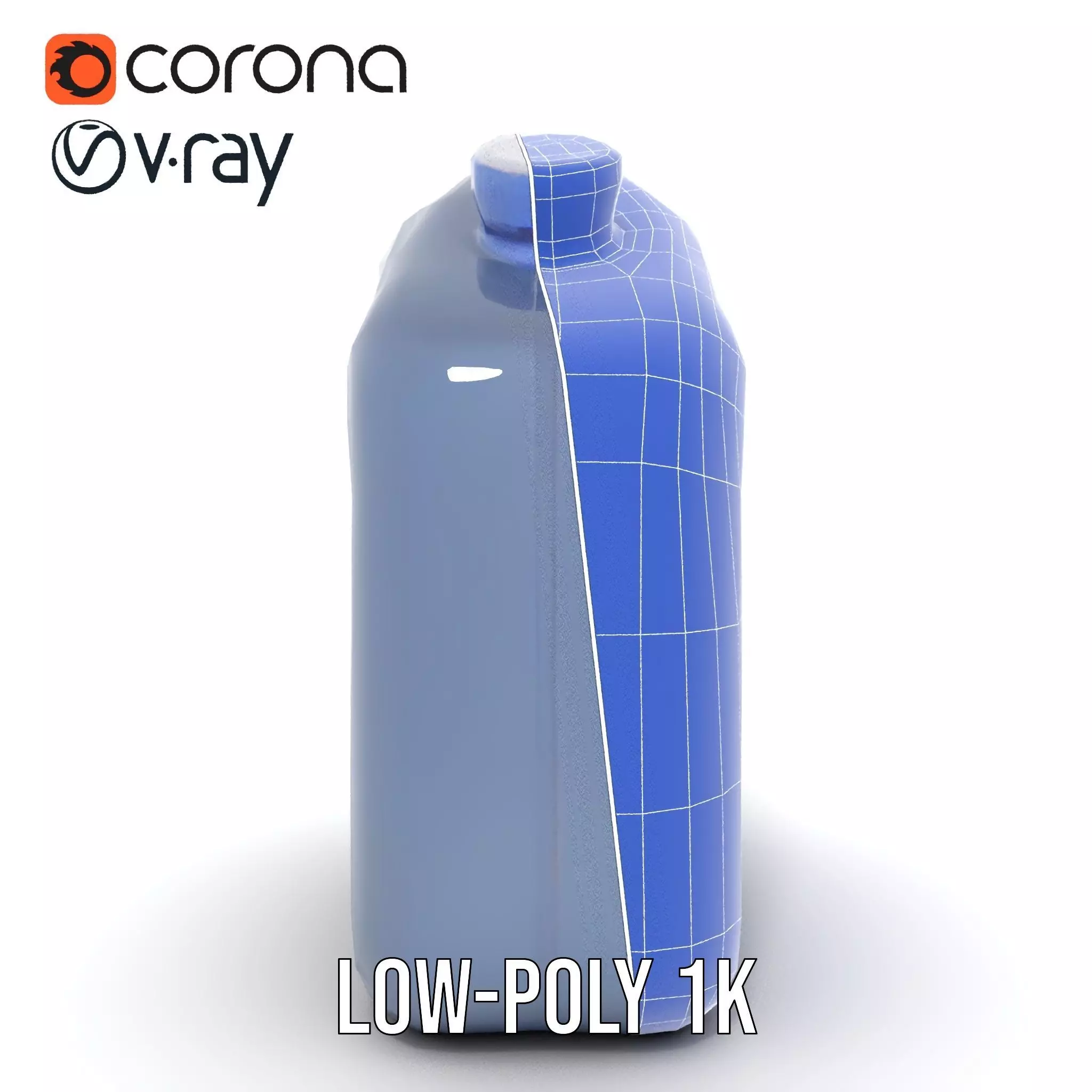 Sleek Navy Container model pack Low-poly 3D model_24