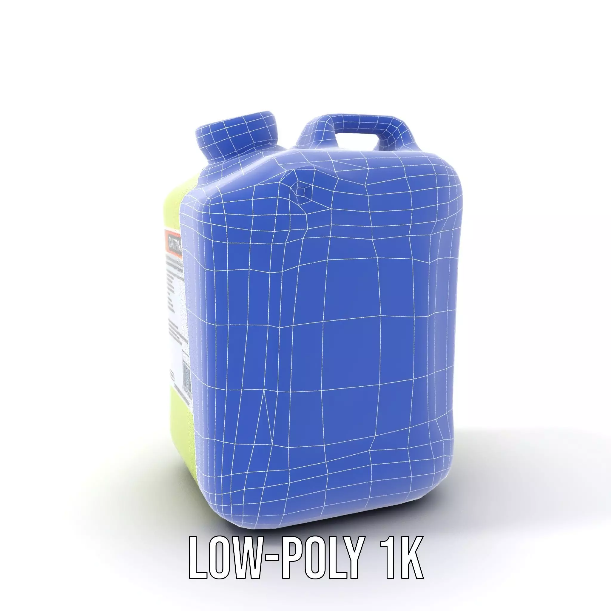 Vibrant Green Container model pack Low-poly 3D model_22