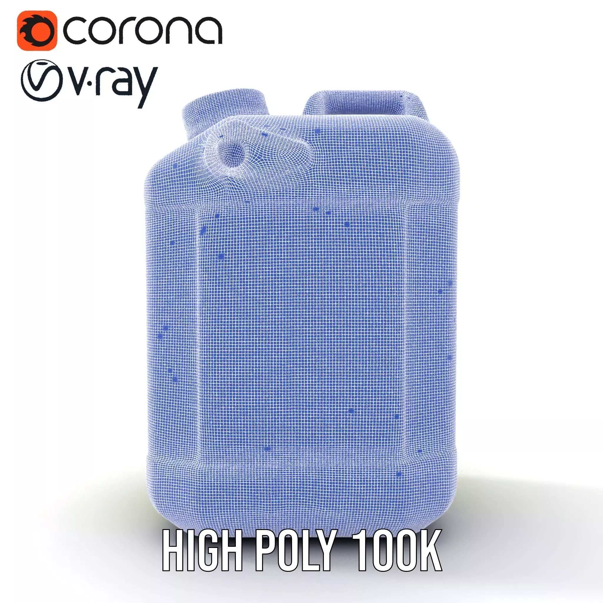 Vibrant Green Container model pack Low-poly 3D model_31