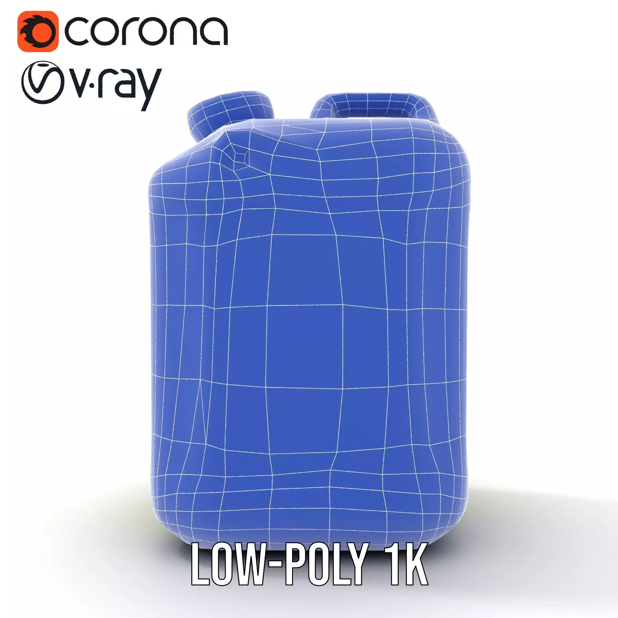 Vibrant Green Container model pack Low-poly 3D model_12