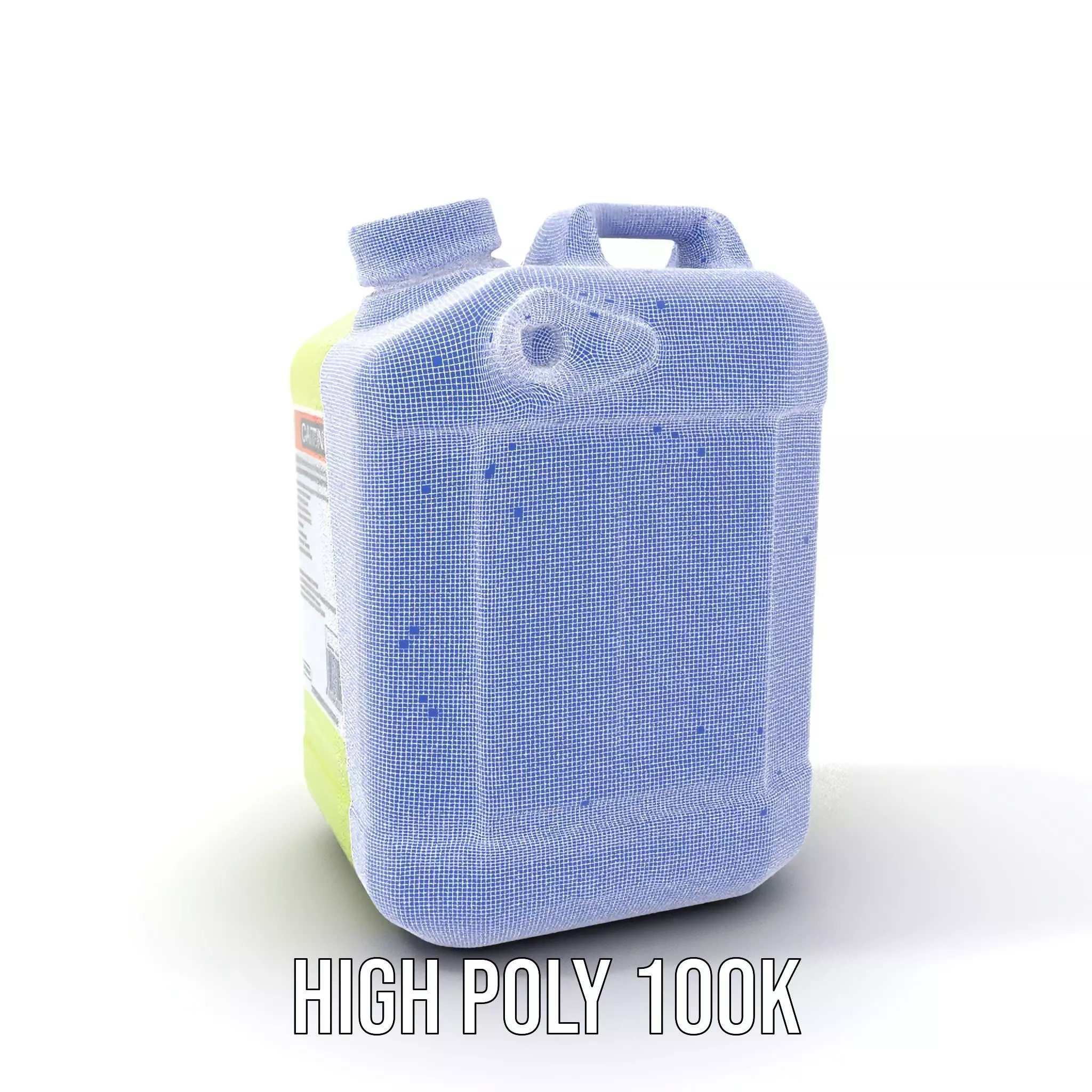 Vibrant Green Container model pack Low-poly 3D model_4