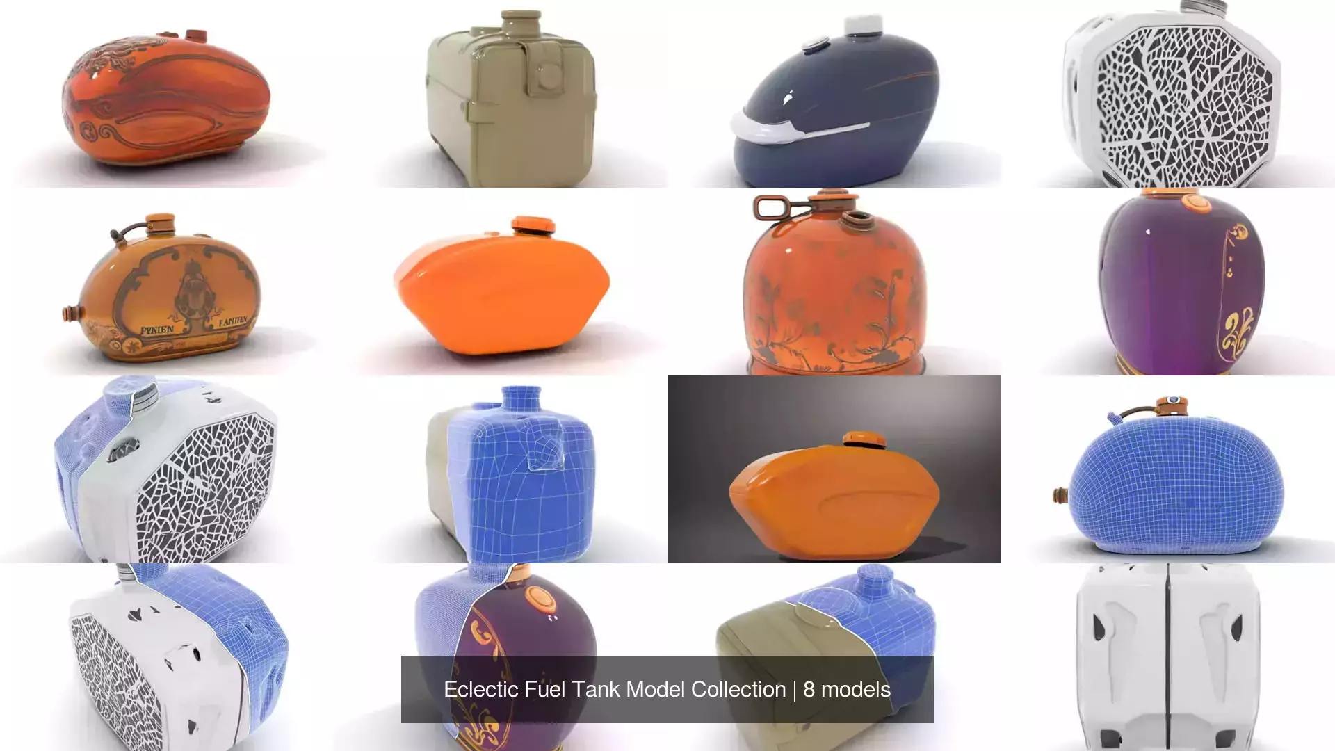Eclectic Fuel Tank Model Collection _0