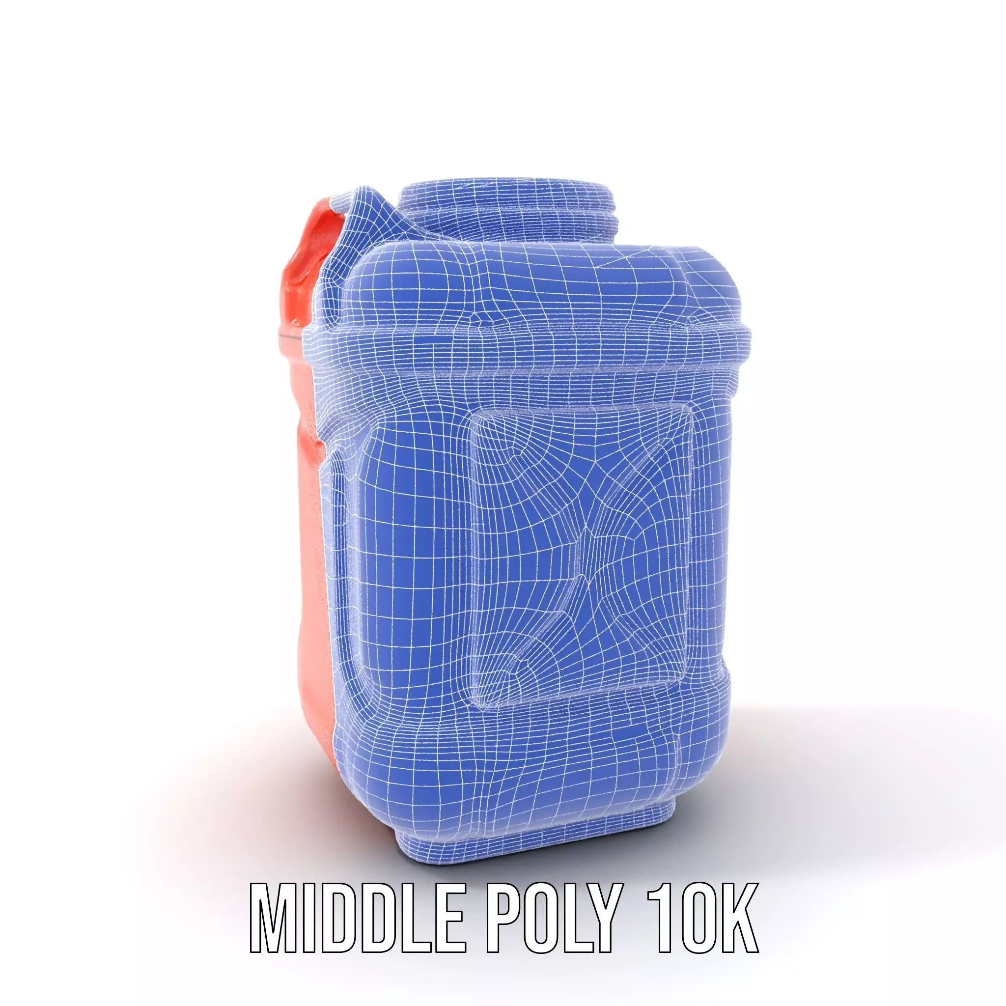 Coral Fuel Canister model pack Low-poly 3D model_24