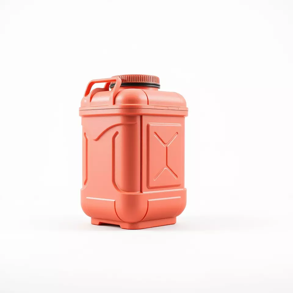 Coral Fuel Canister model pack Low-poly 3D model_2