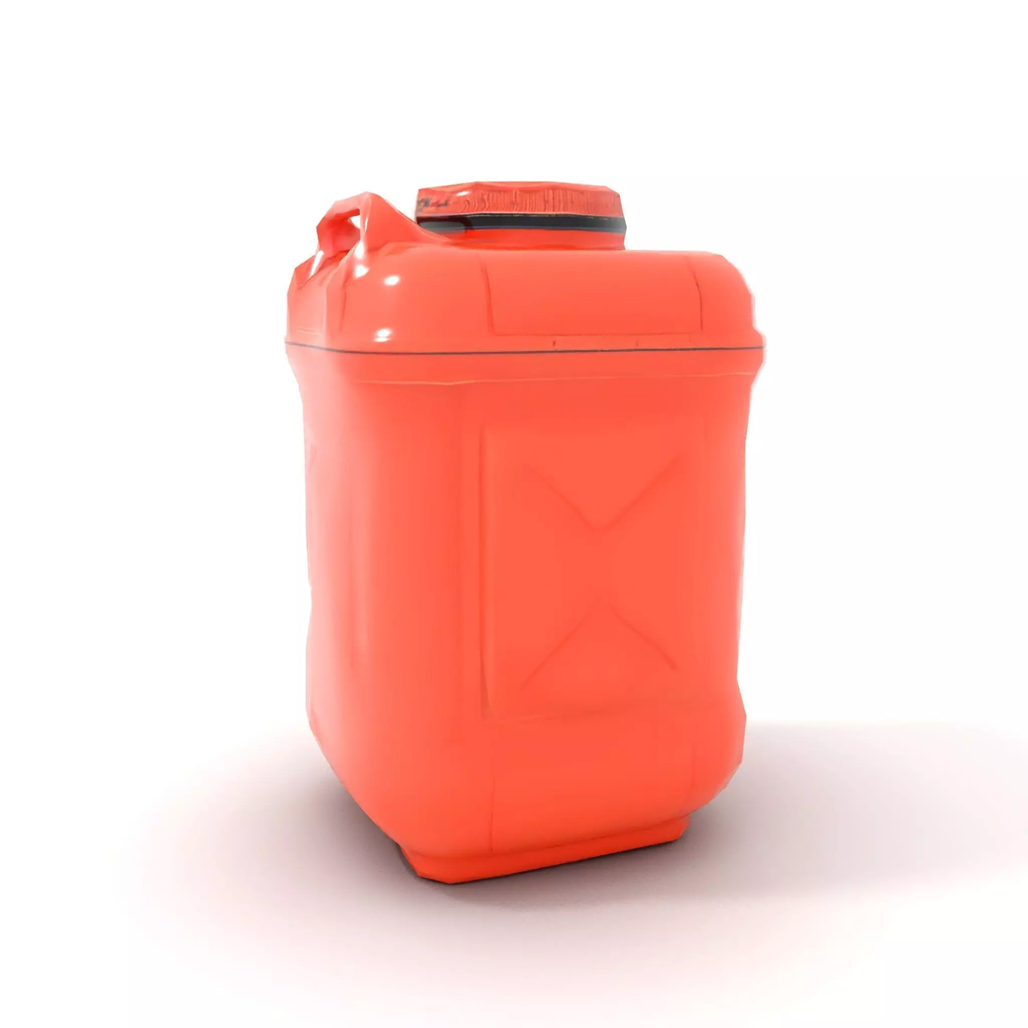 Coral Fuel Canister model pack Low-poly 3D model_9