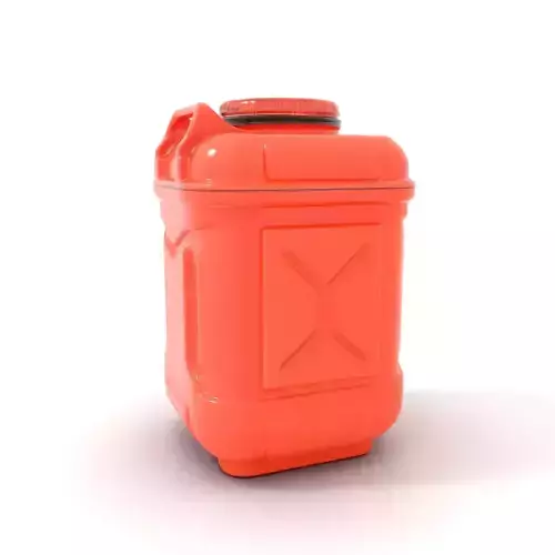 Coral Fuel Canister model pack Low-poly 3D model