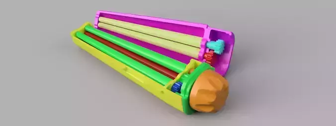 Cone cigarette rolling machine suitable for all sizes 3D print model