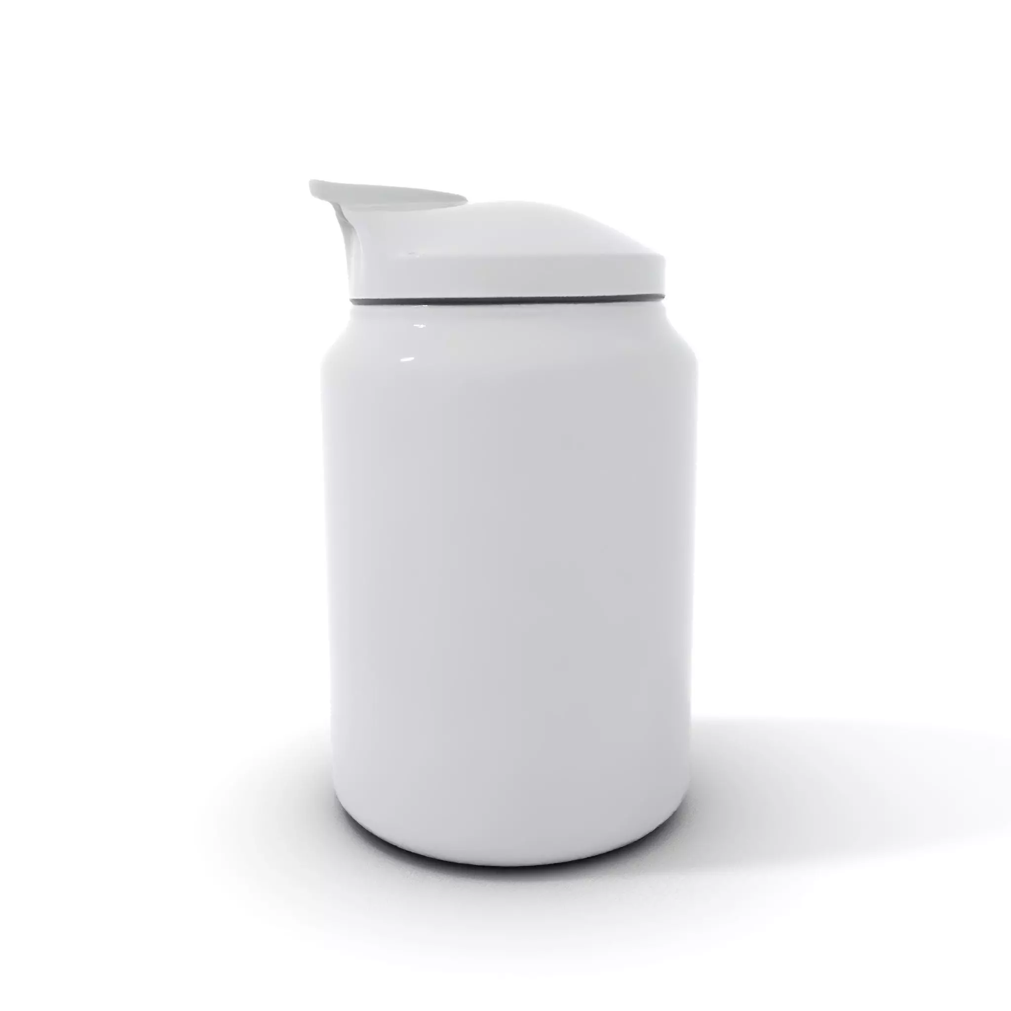 Sleek Steel Bottle model pack Low-poly 3D model_18