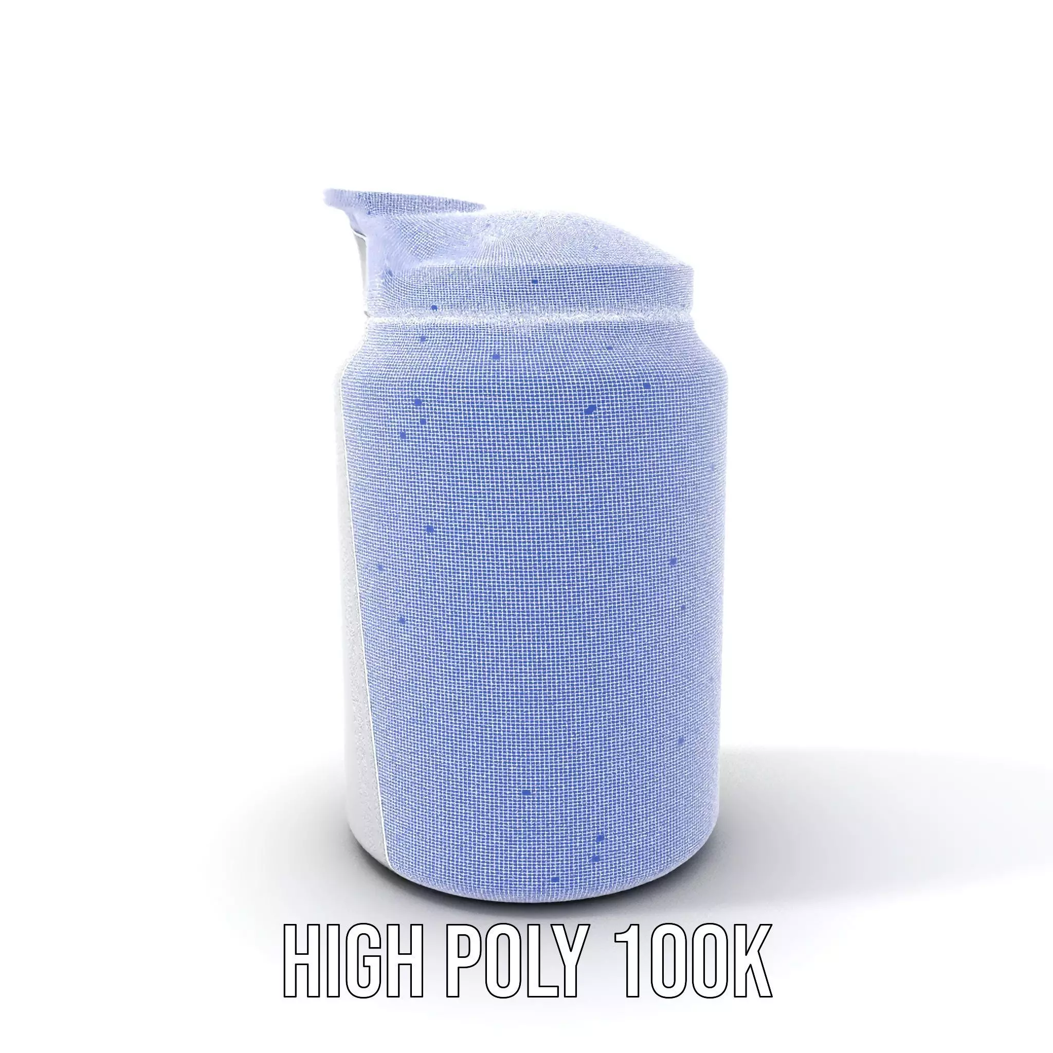 Sleek Steel Bottle model pack Low-poly 3D model_4