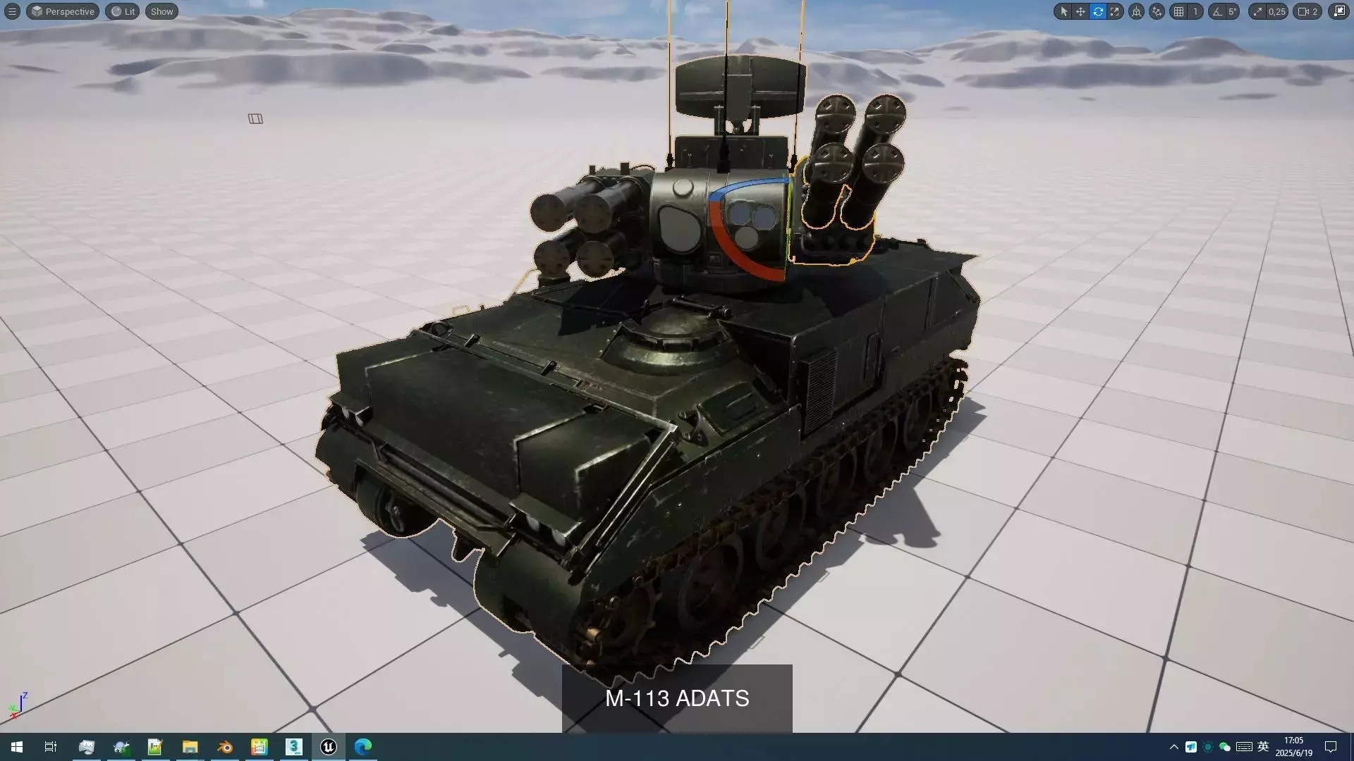 Armoured Vehicle Sets 3D Model Collection_9