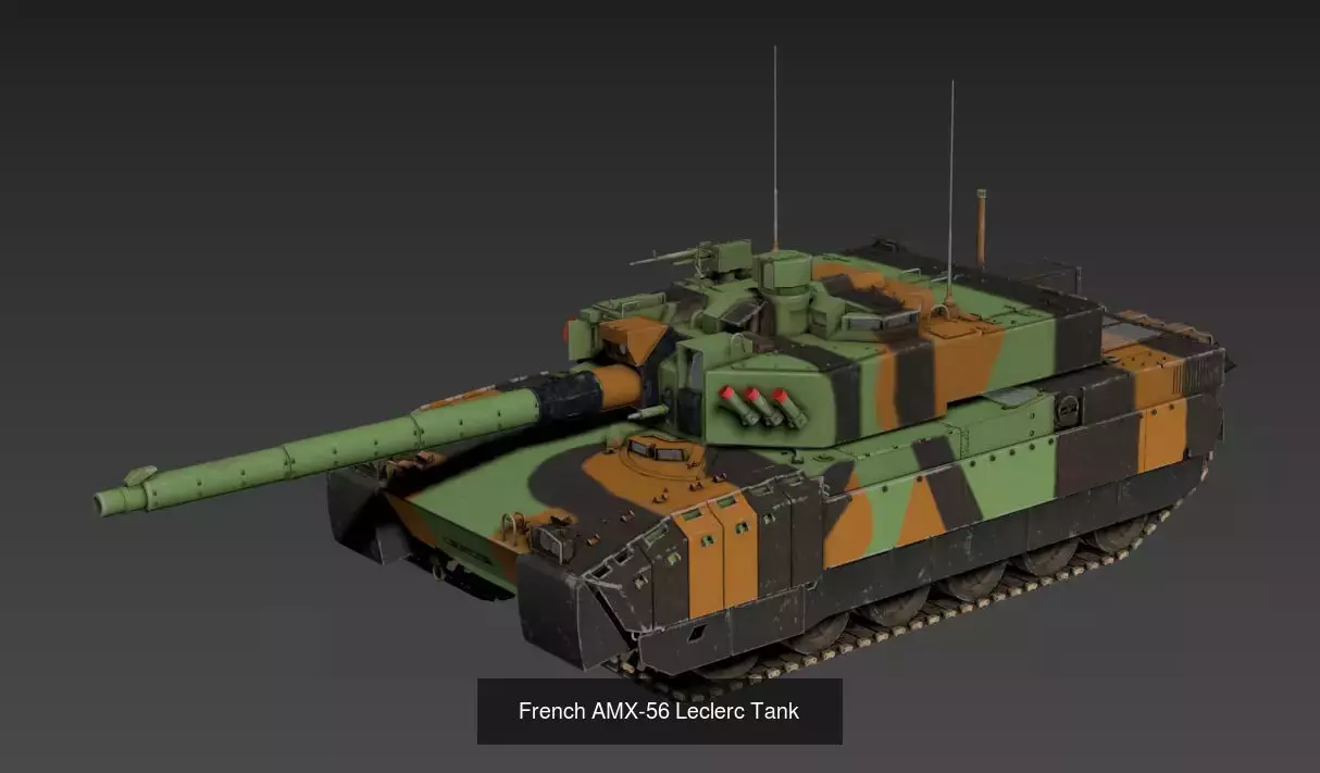 Armoured Vehicle Sets 3D Model Collection_17