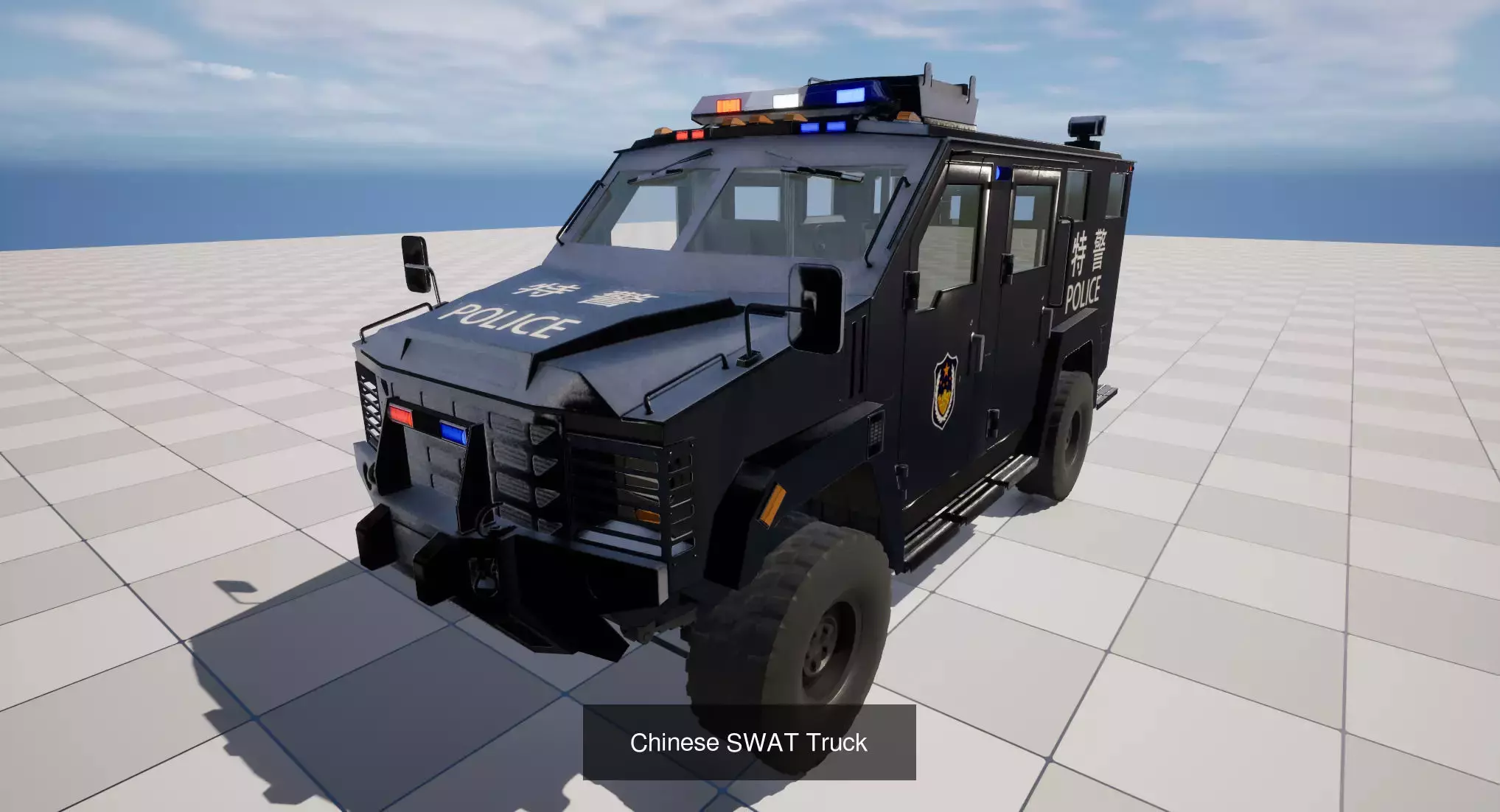 Armoured Vehicle Sets 3D Model Collection_5