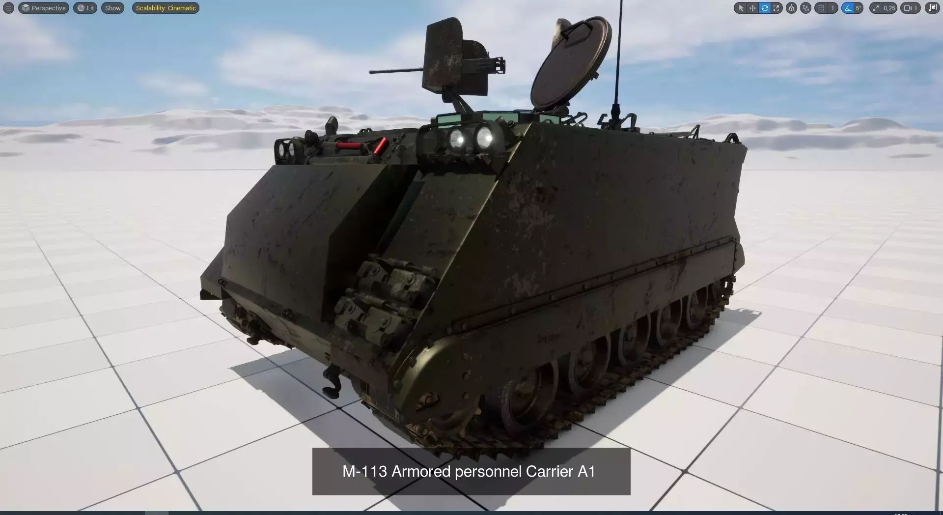 Armoured Vehicle Sets 3D Model Collection_8