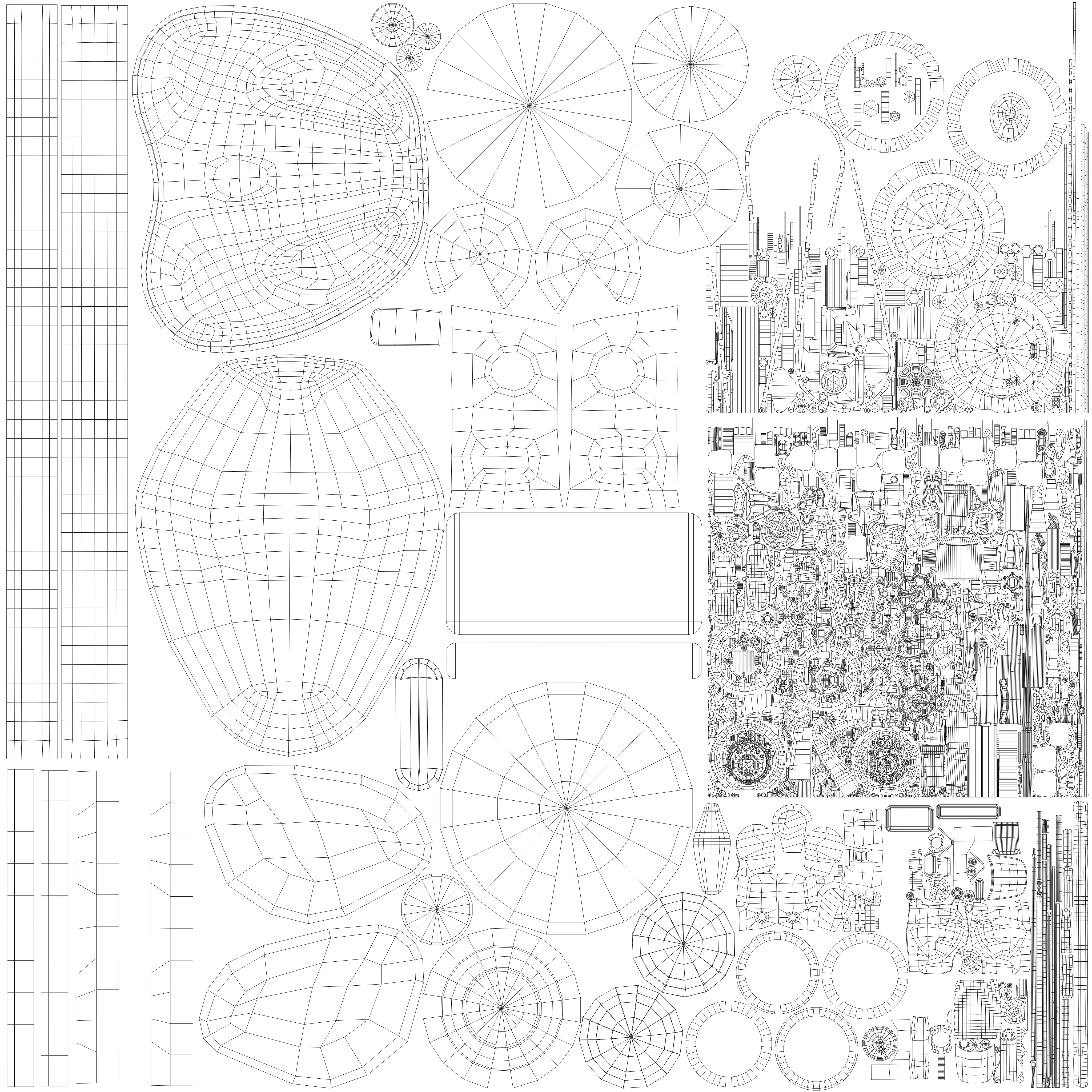 Royal Enfield Hunter 350 - Factory Black - Realistic 3D Model Low-poly 3D model_19