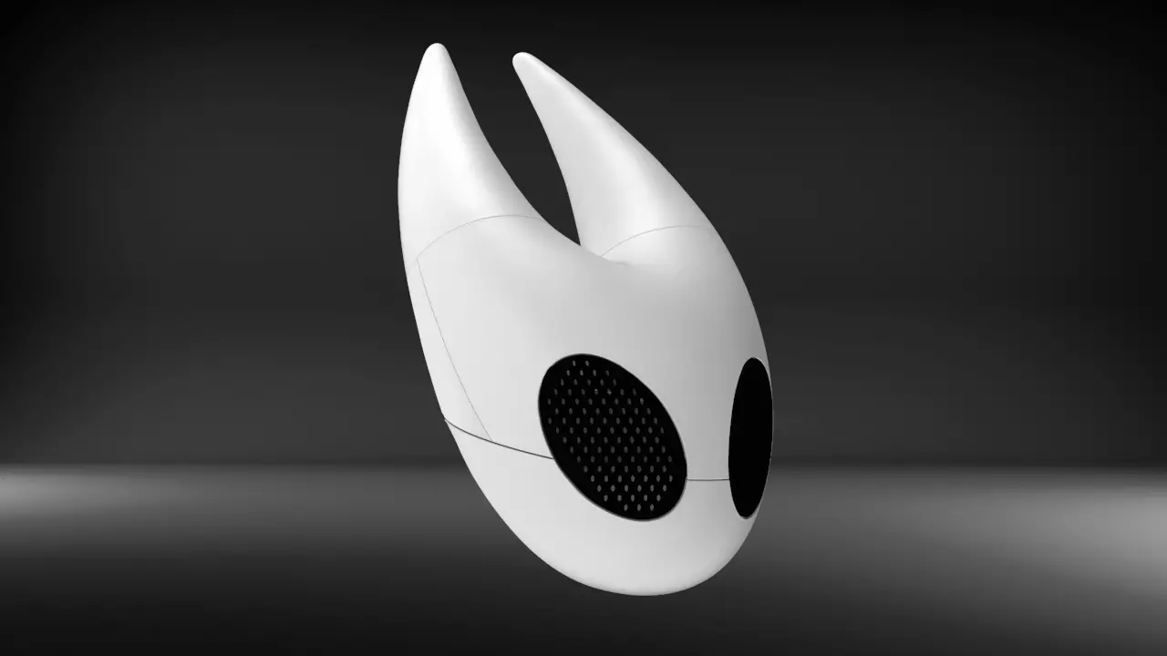 Hornet Mask for KID cosplay STL for 3D print model_1