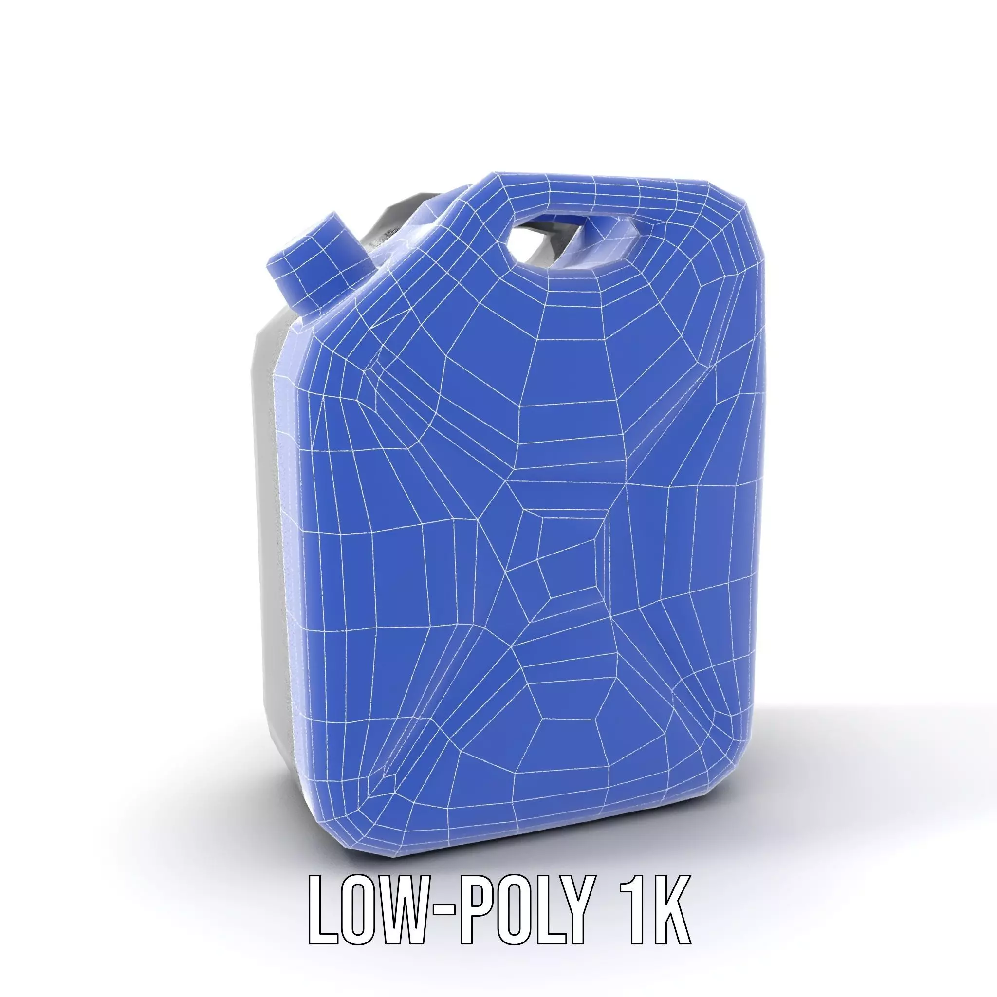 Sleek Black Jerrycan model pack Low-poly 3D model_22