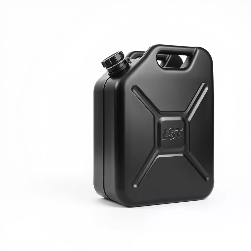 Sleek Black Jerrycan model pack Low-poly 3D model_2
