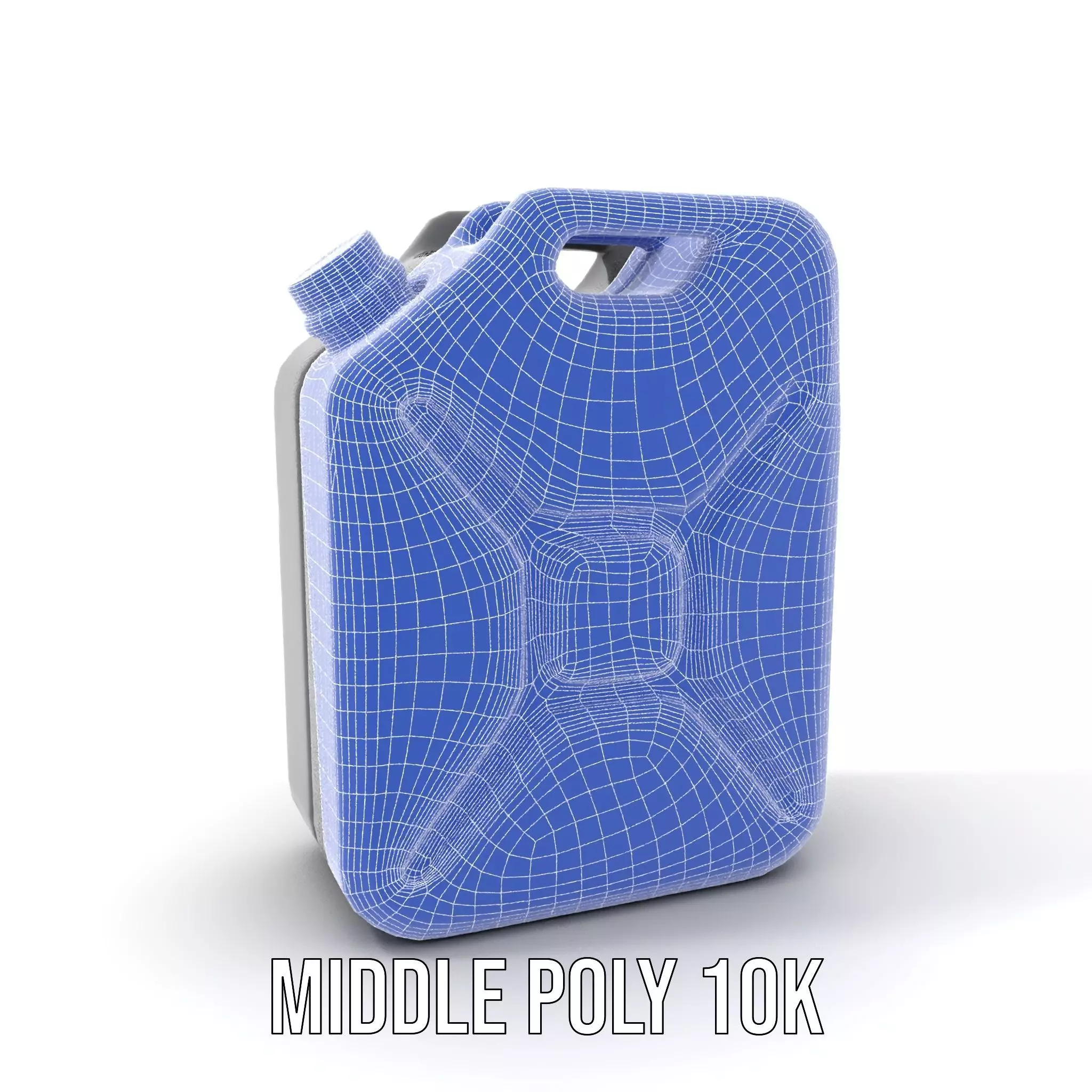 Sleek Black Jerrycan model pack Low-poly 3D model_18