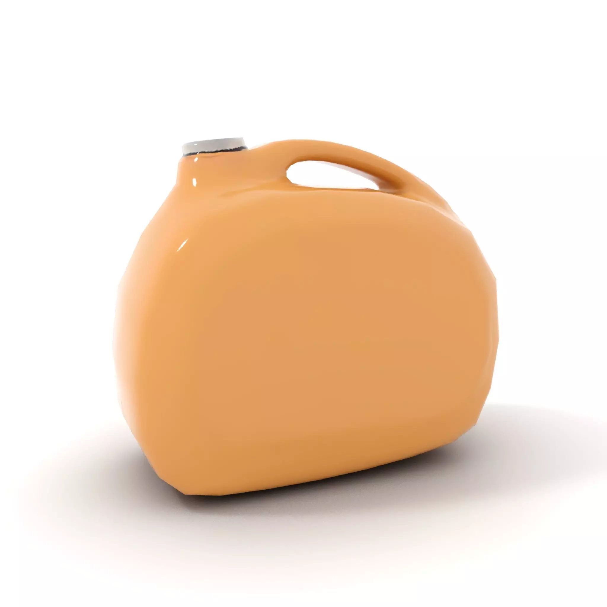 Smooth Copper Canister model pack Low-poly 3D model_7