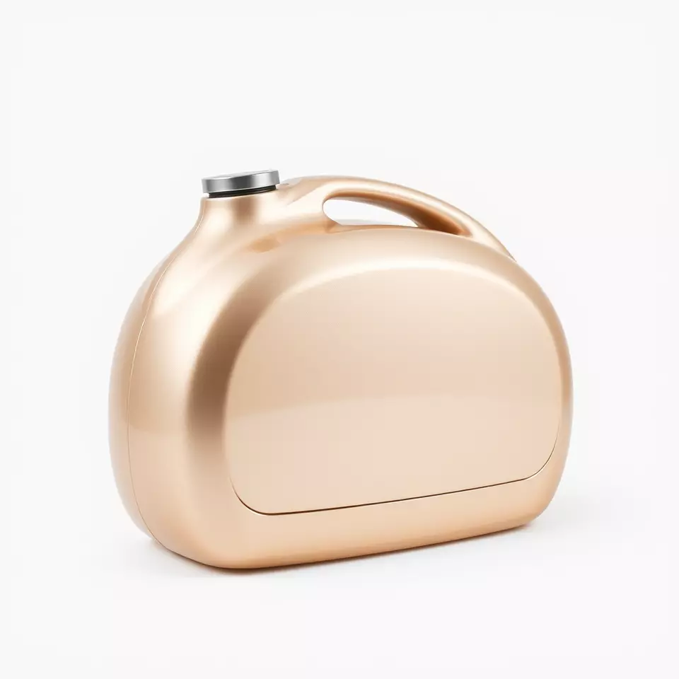 Smooth Copper Canister model pack Low-poly 3D model_2