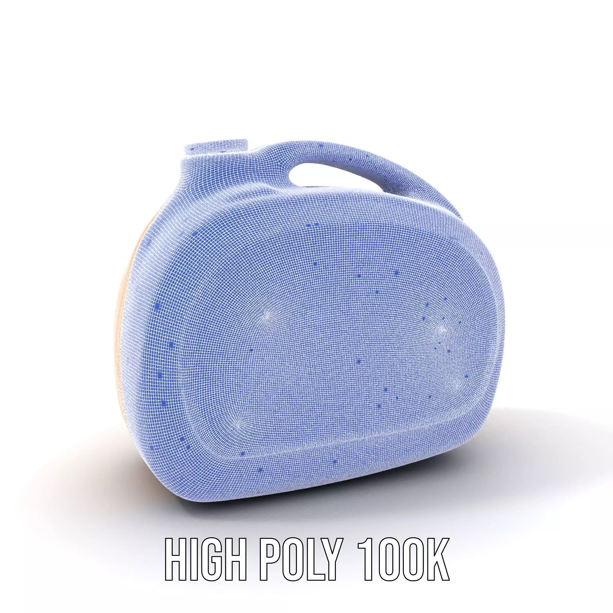 Smooth Copper Canister model pack Low-poly 3D model_4