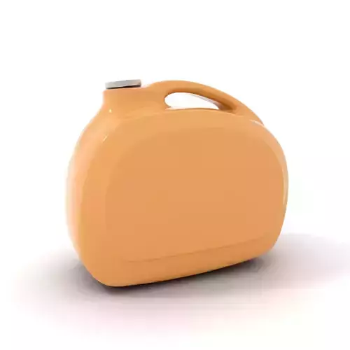 Smooth Copper Canister model pack Low-poly 3D model