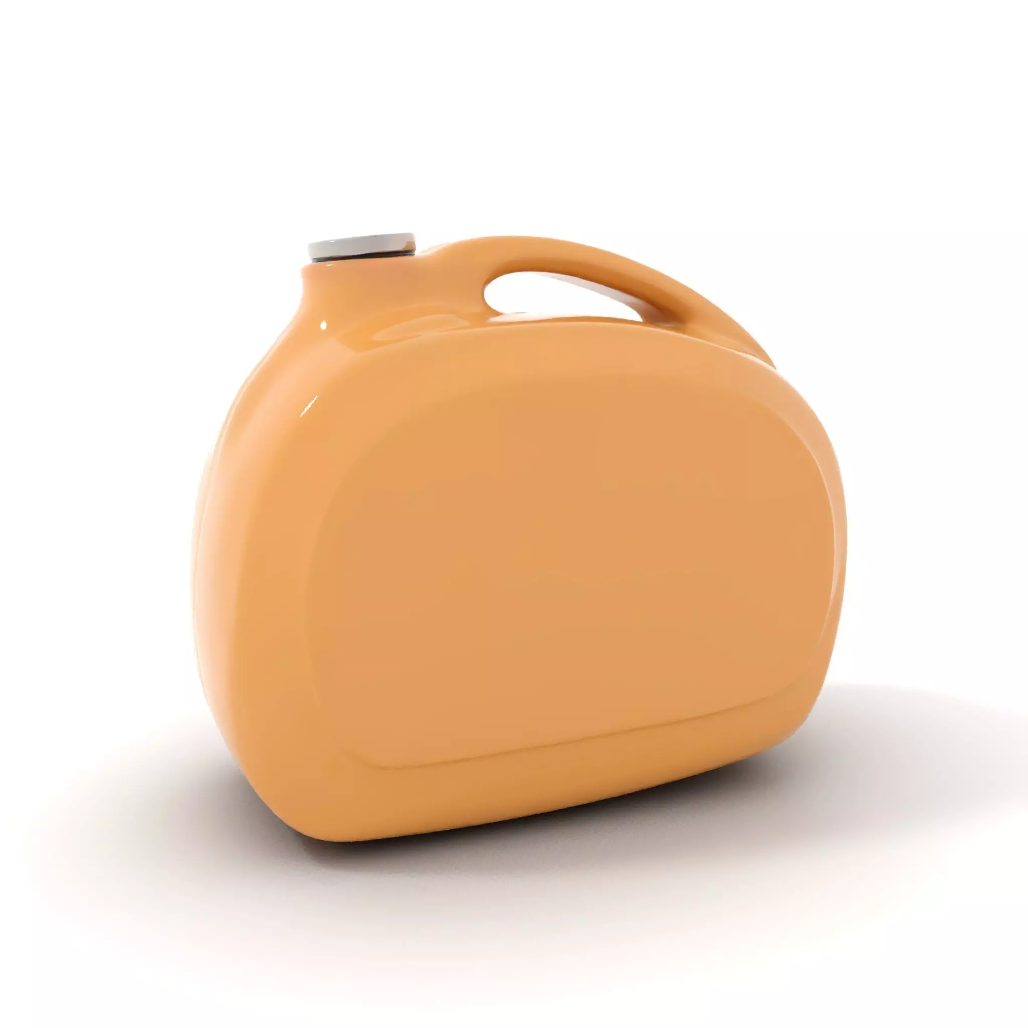 Smooth Copper Canister model pack Low-poly 3D model_0