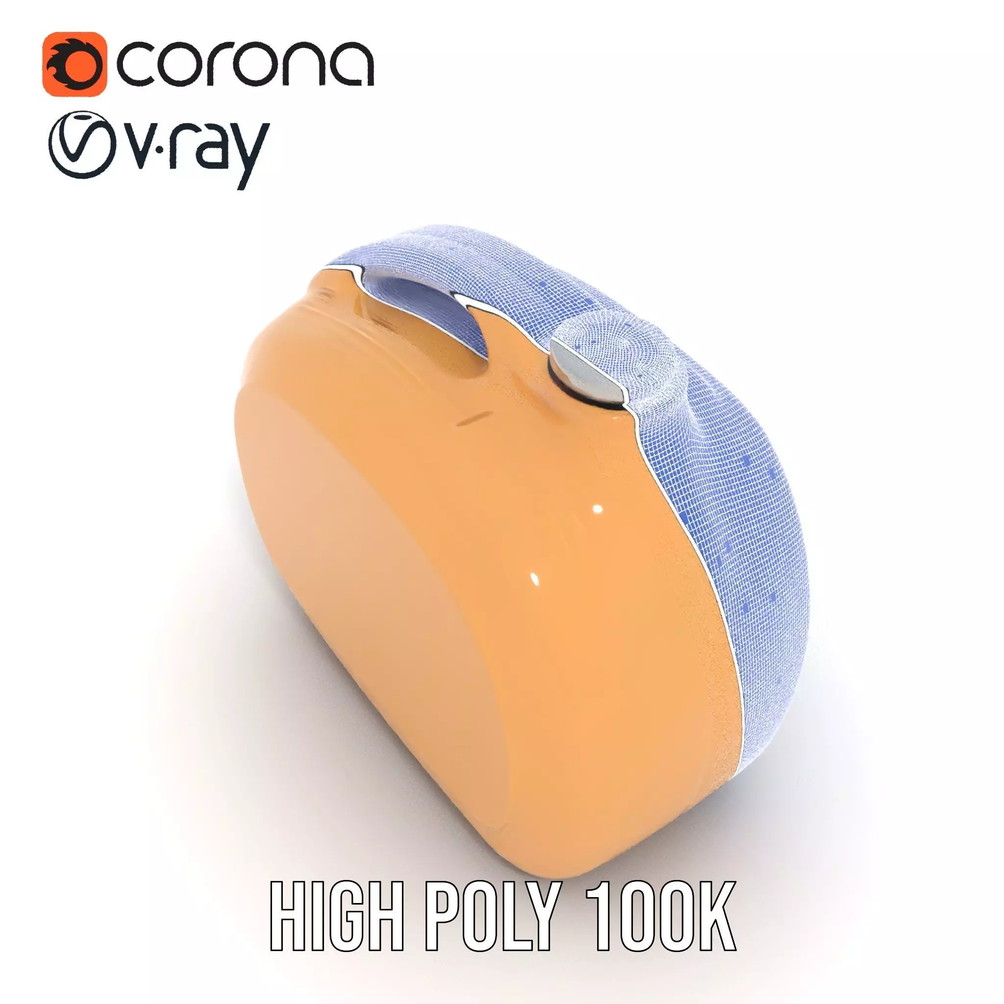 Smooth Copper Canister model pack Low-poly 3D model_28