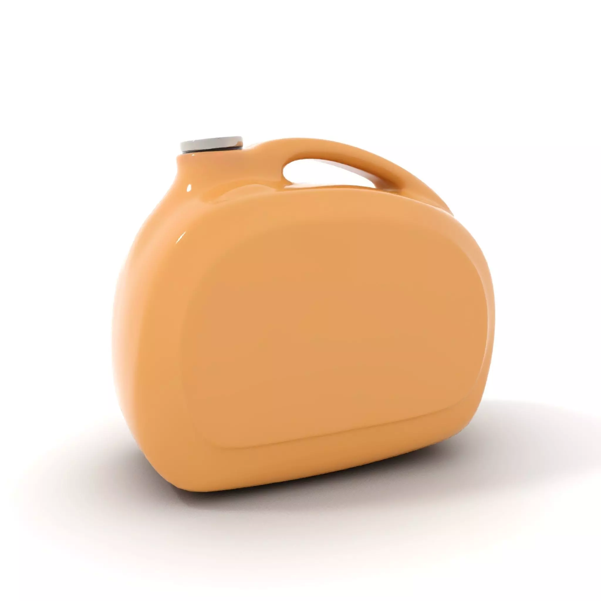 Smooth Copper Canister model pack Low-poly 3D model_6
