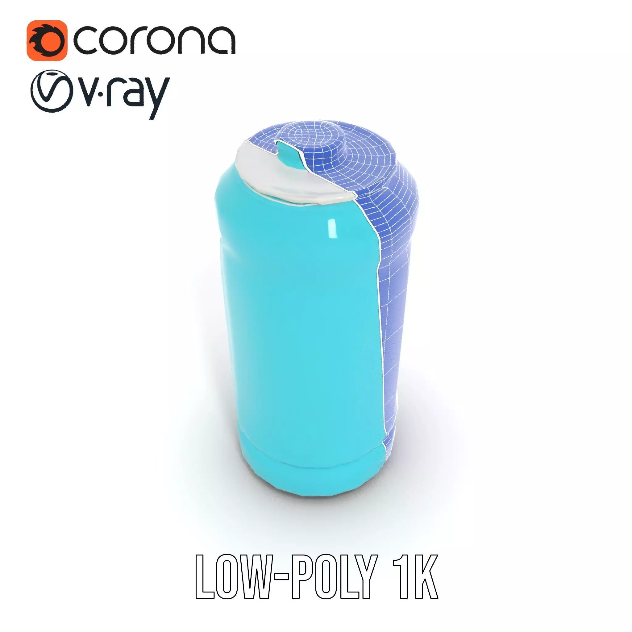 Aqua Canister model pack Low-poly 3D model_22