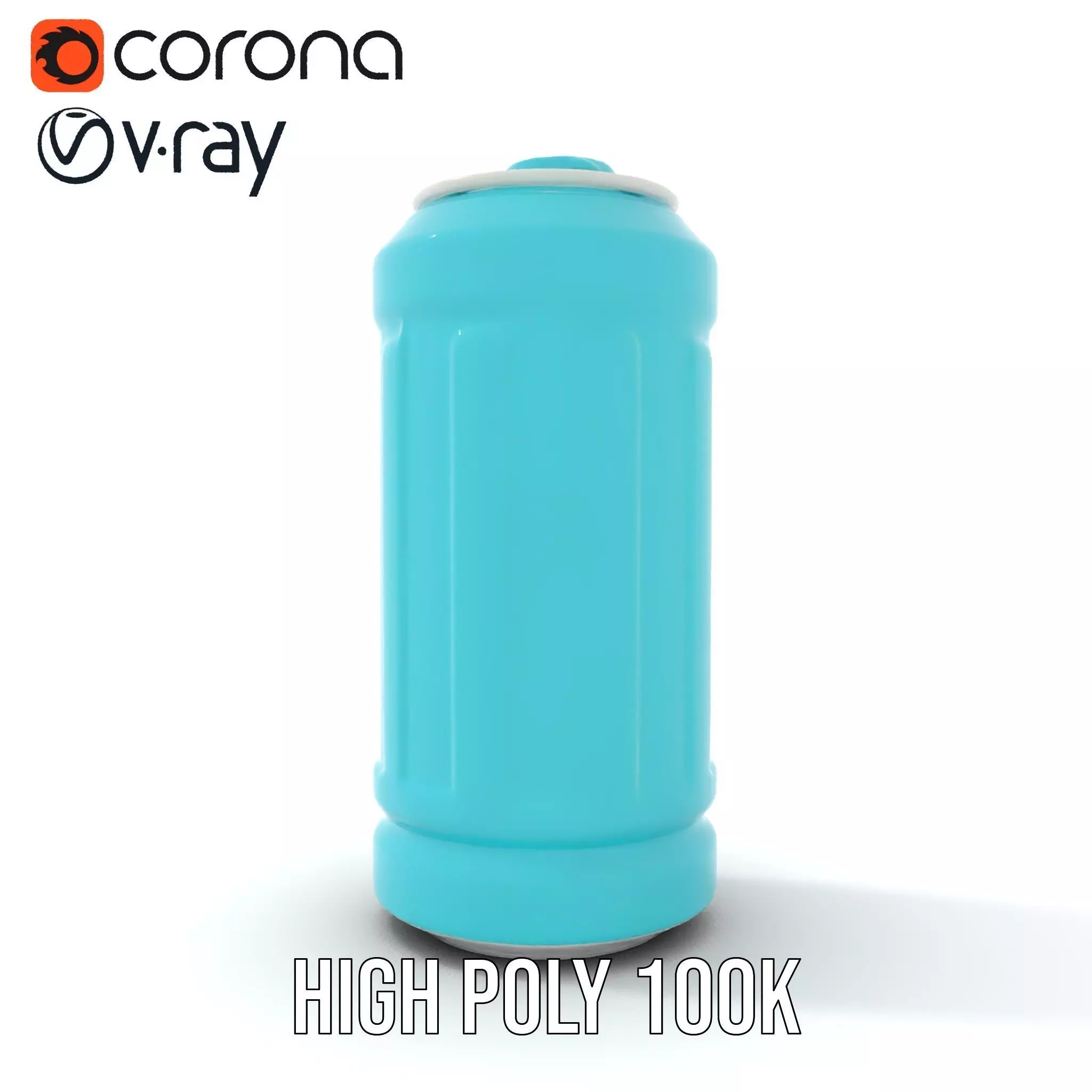 Aqua Canister model pack Low-poly 3D model_32