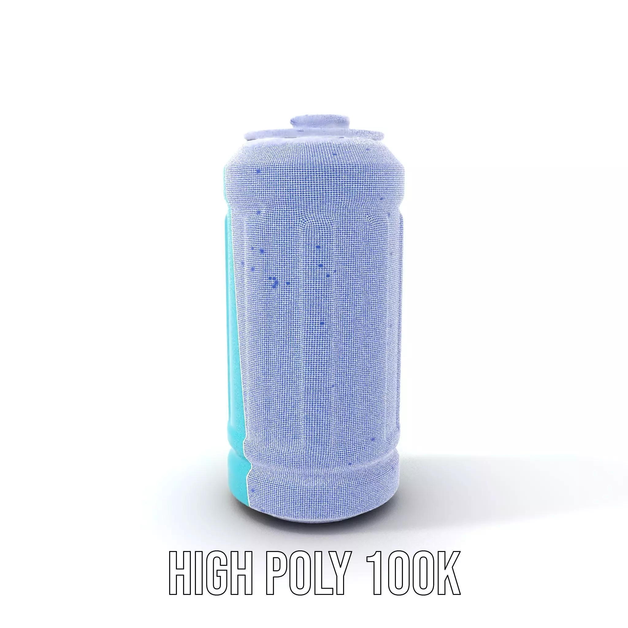 Aqua Canister model pack Low-poly 3D model_4
