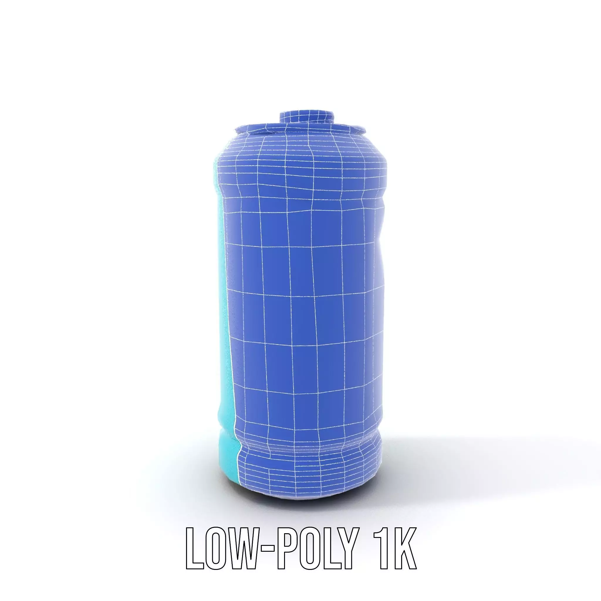 Aqua Canister model pack Low-poly 3D model_14