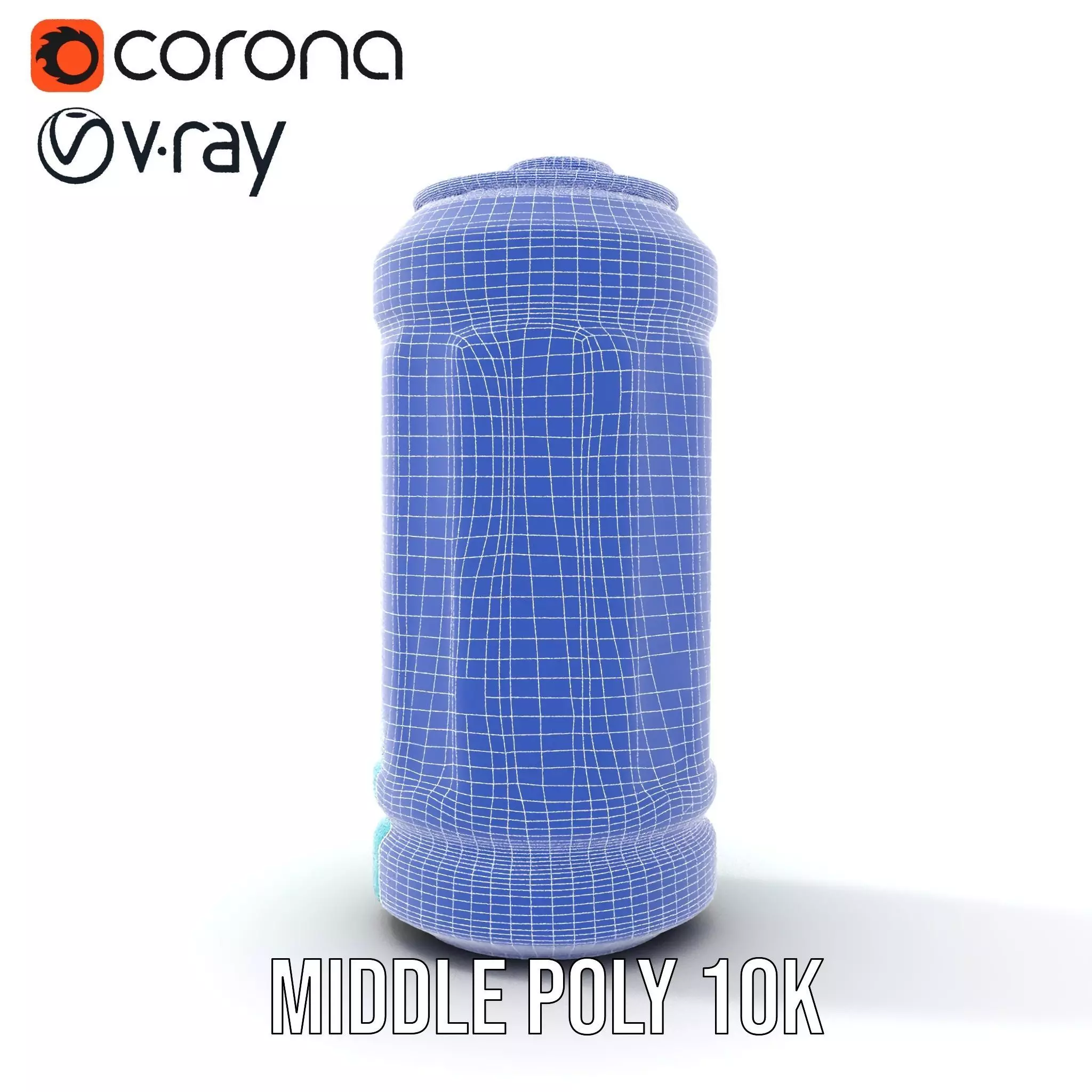 Aqua Canister model pack Low-poly 3D model_29