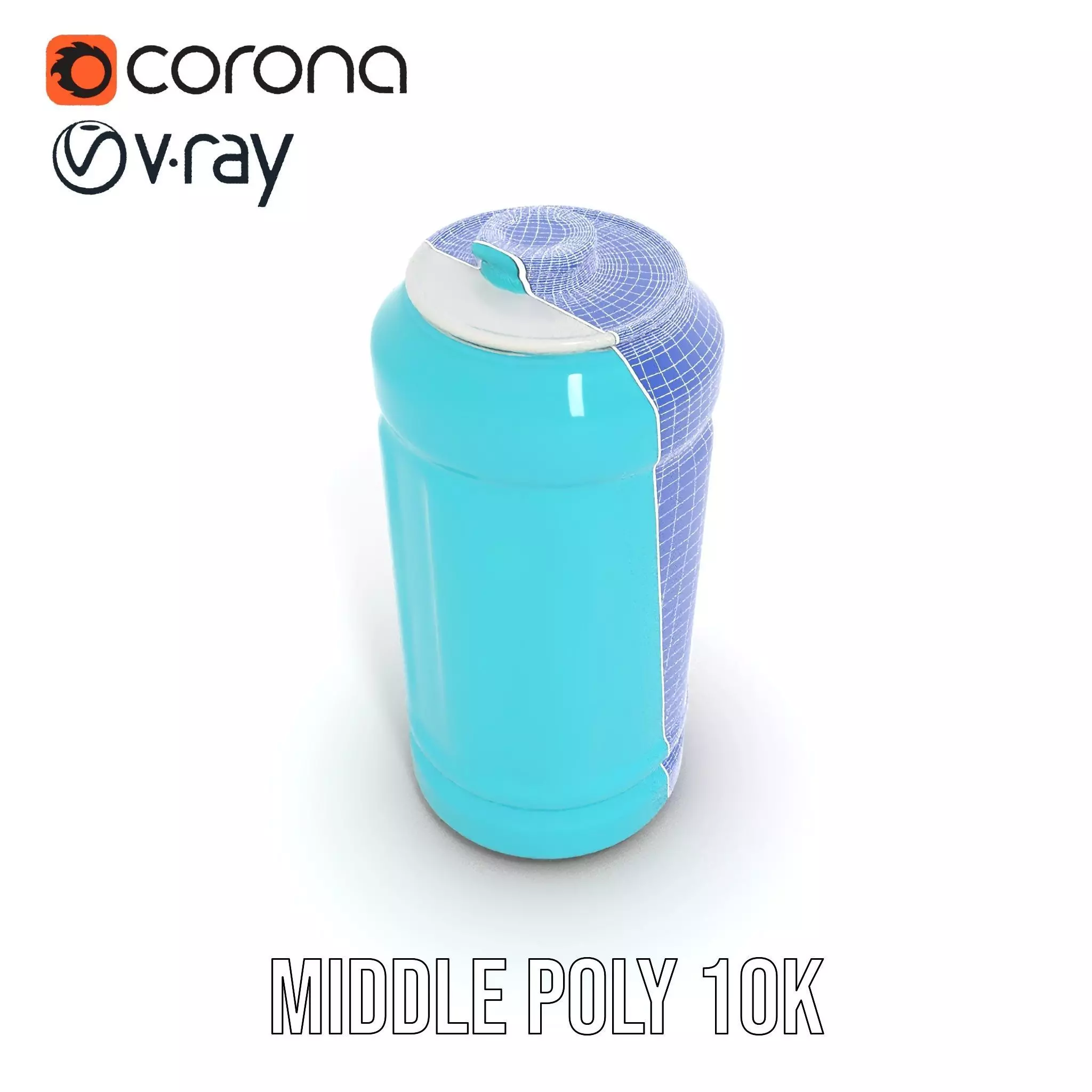 Aqua Canister model pack Low-poly 3D model_21