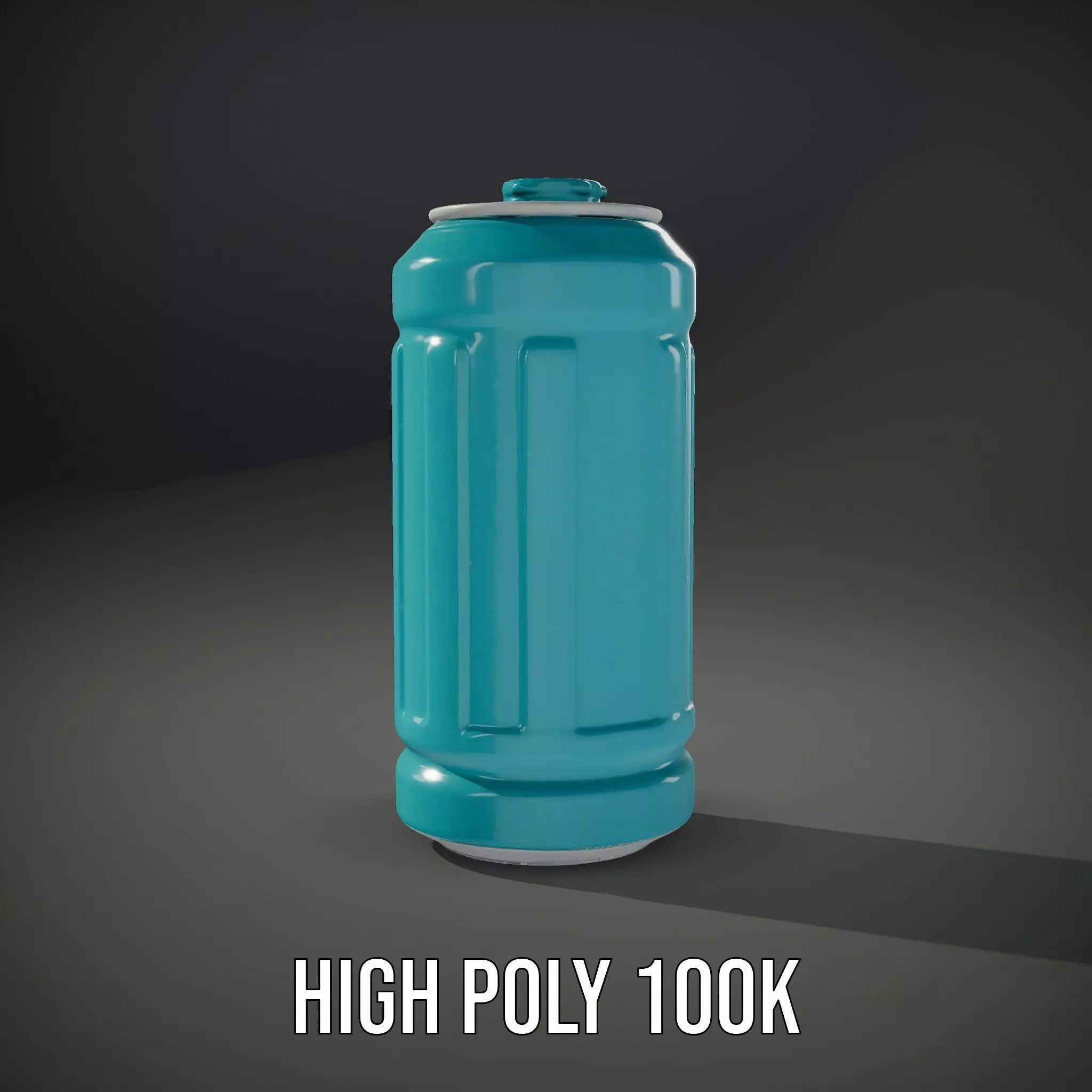 Aqua Canister model pack Low-poly 3D model_10