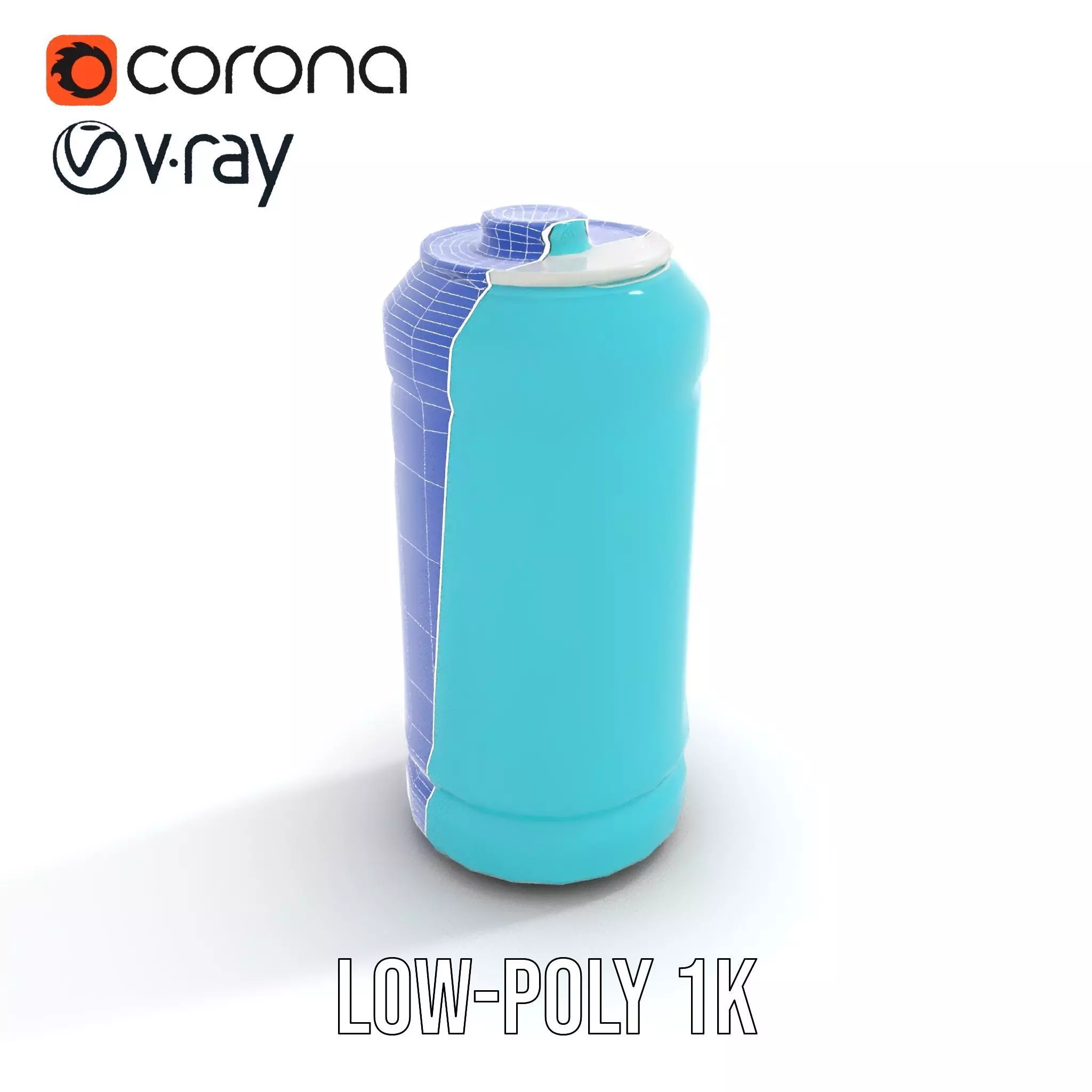 Aqua Canister model pack Low-poly 3D model_20