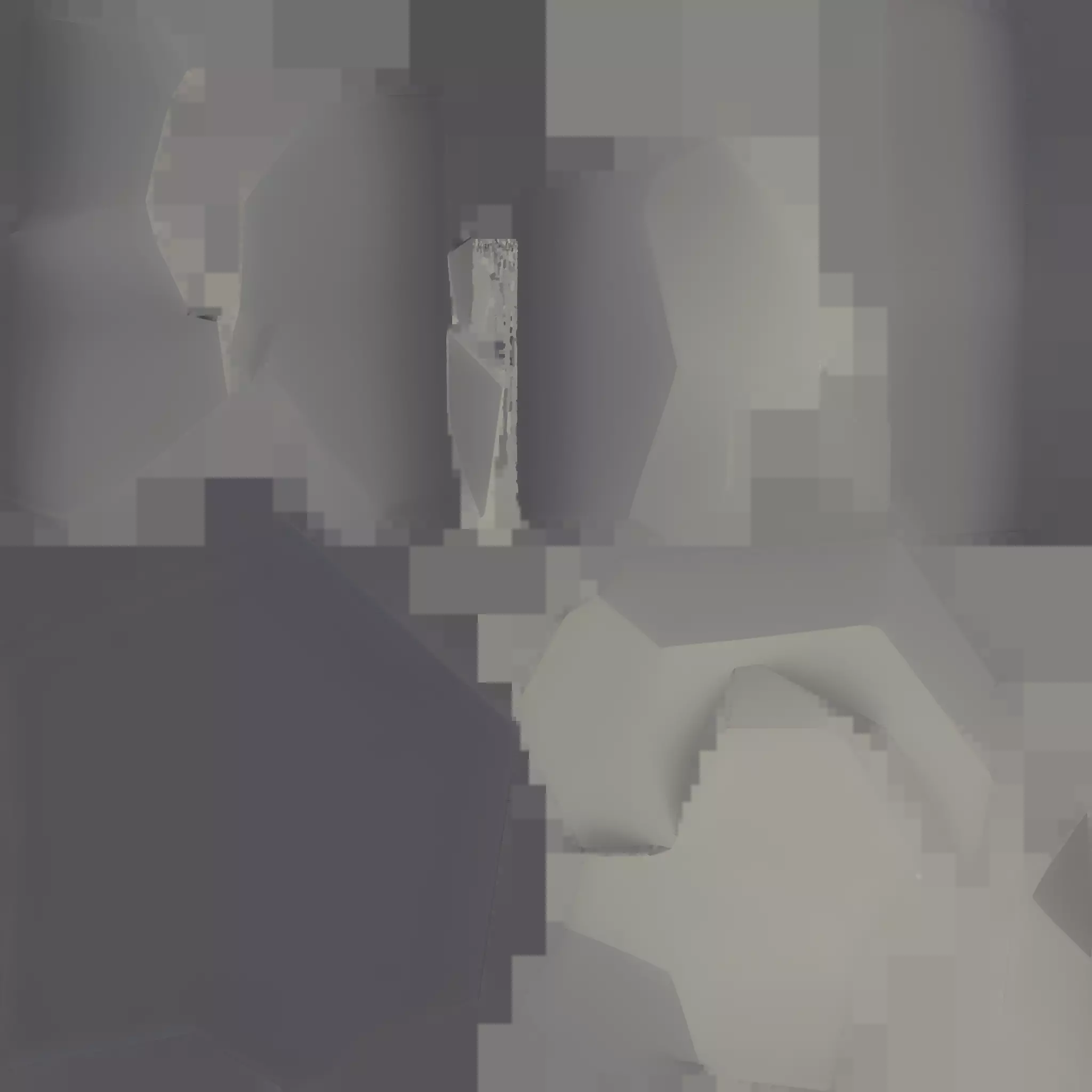 Low-poly stylized rock 3D model_38