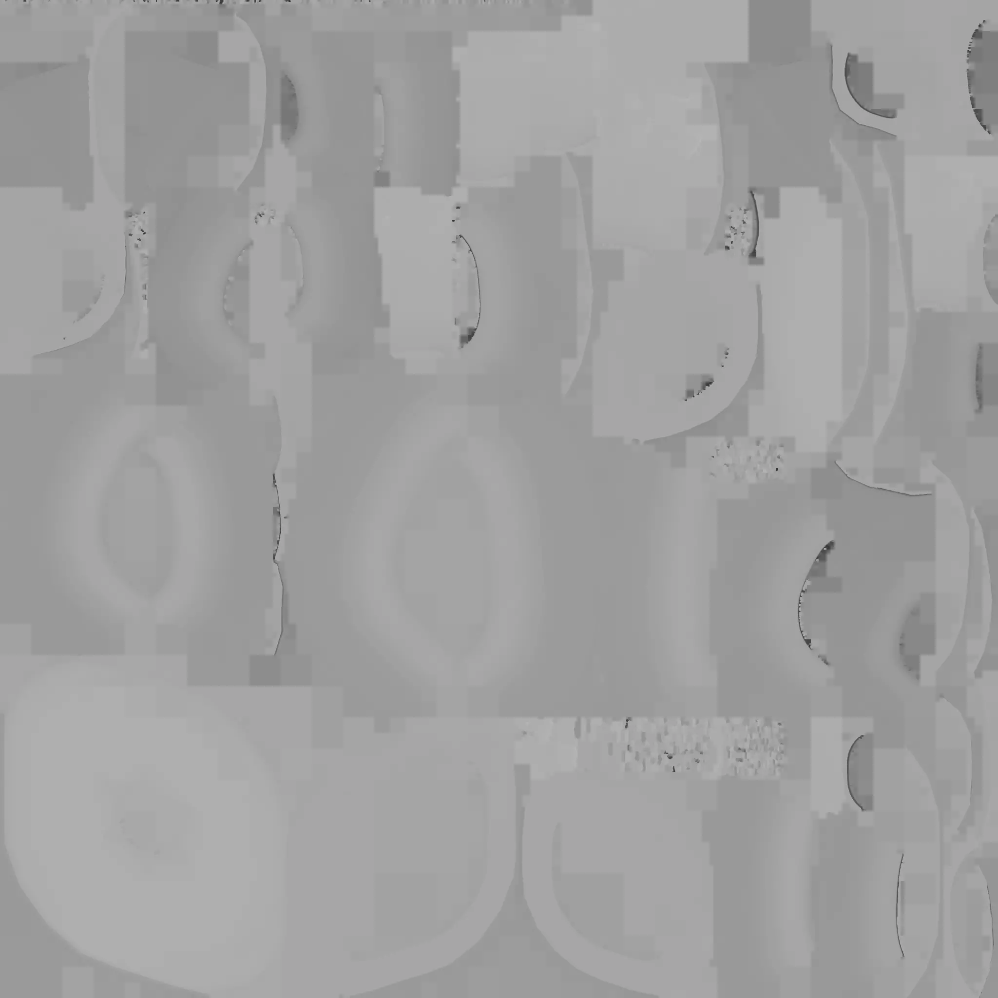 A stylized pine tree 3D model_35