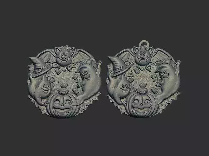 halloween bat ghost pumpkin funny model