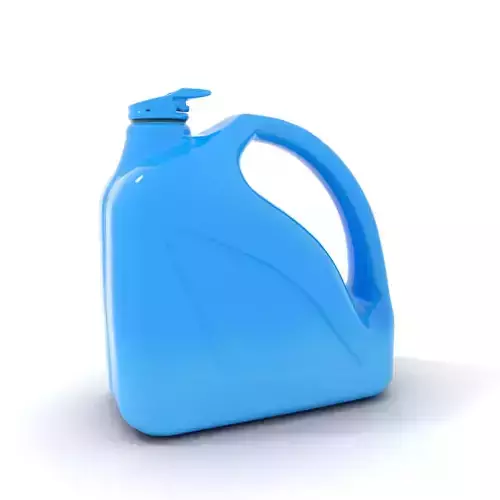 Blue Plastic Jug model pack Low-poly 3D model