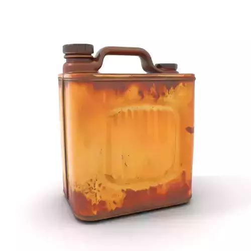 Rustic Fuel Canister model pack Low-poly 3D model