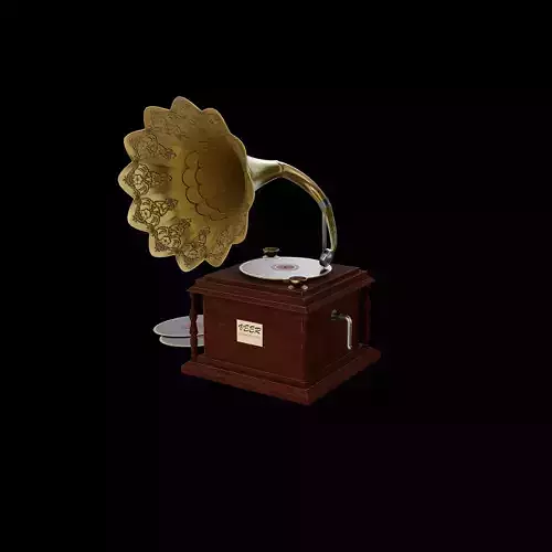Gramophone 3D model