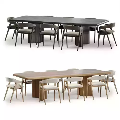 trevore chair with imari table