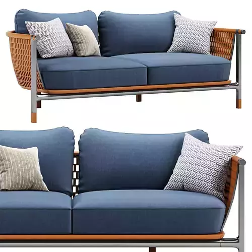 Basket Sofa Armchair by Visionnaire 3D model