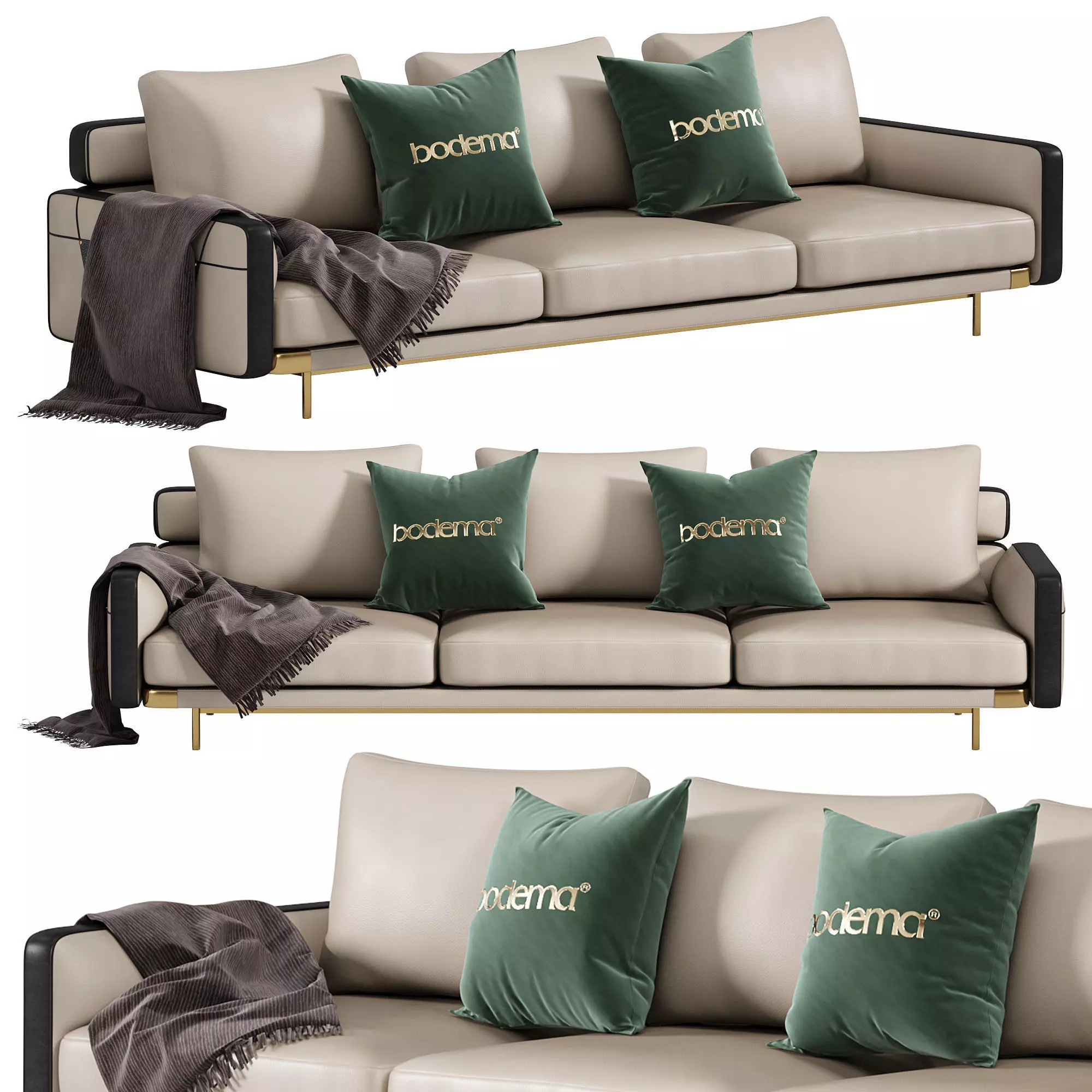 Memphis Sofa by Catalogue 3D model