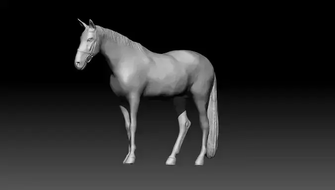 horse Francisco 3d print