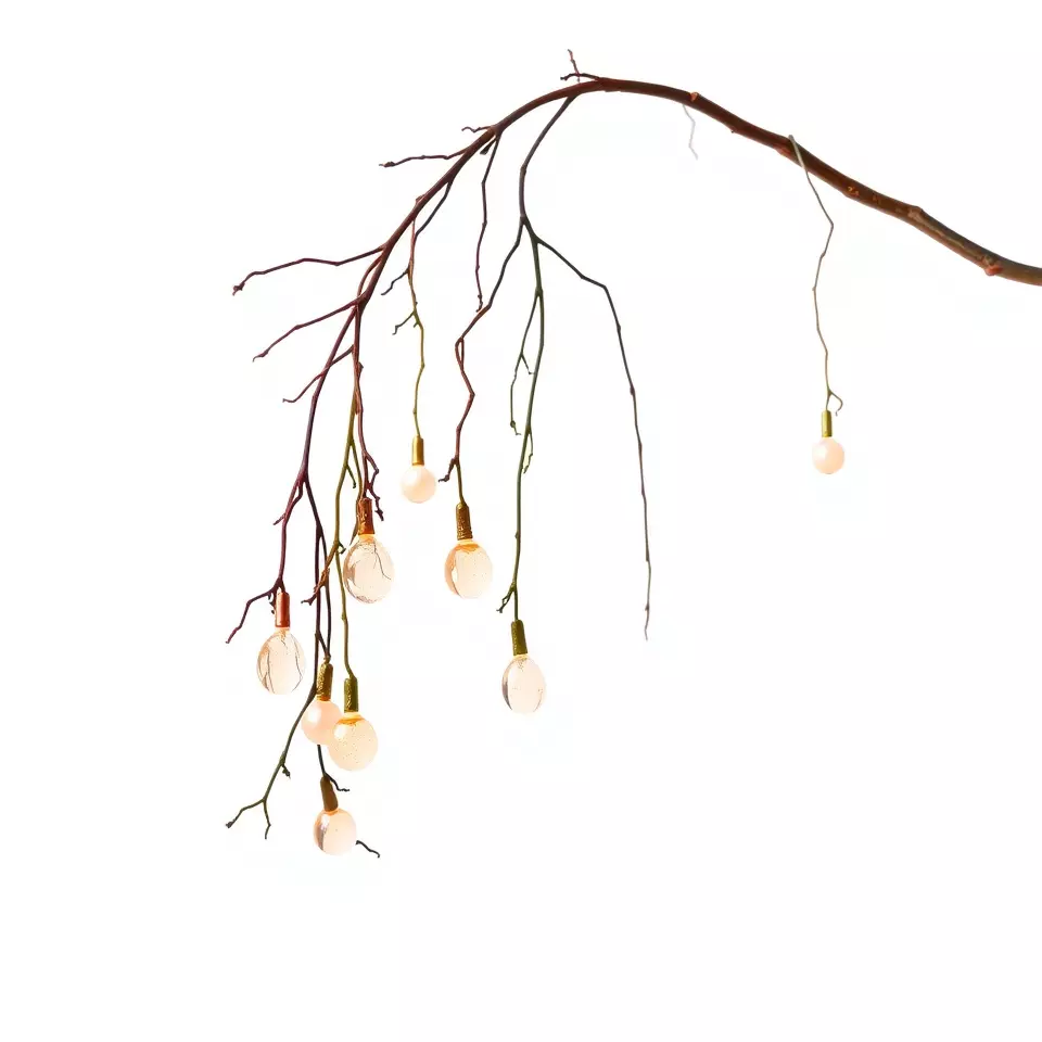 Rustic Branch Lighting model pack Low-poly 3D model_2