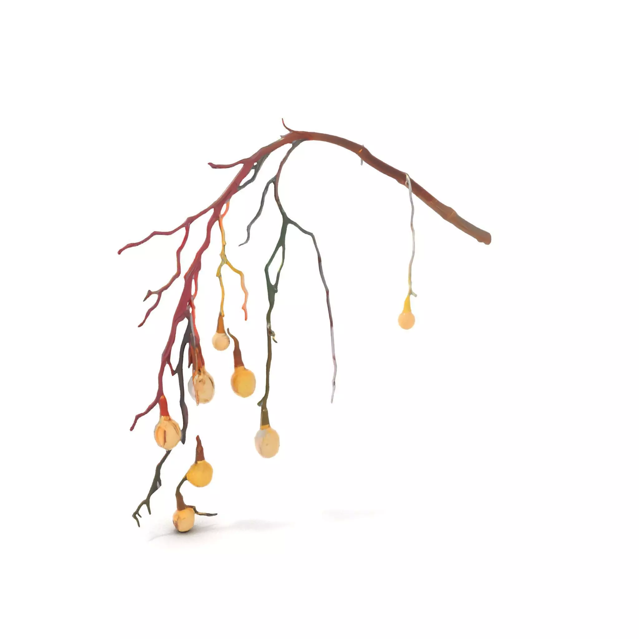 Rustic Branch Lighting model pack Low-poly 3D model_16